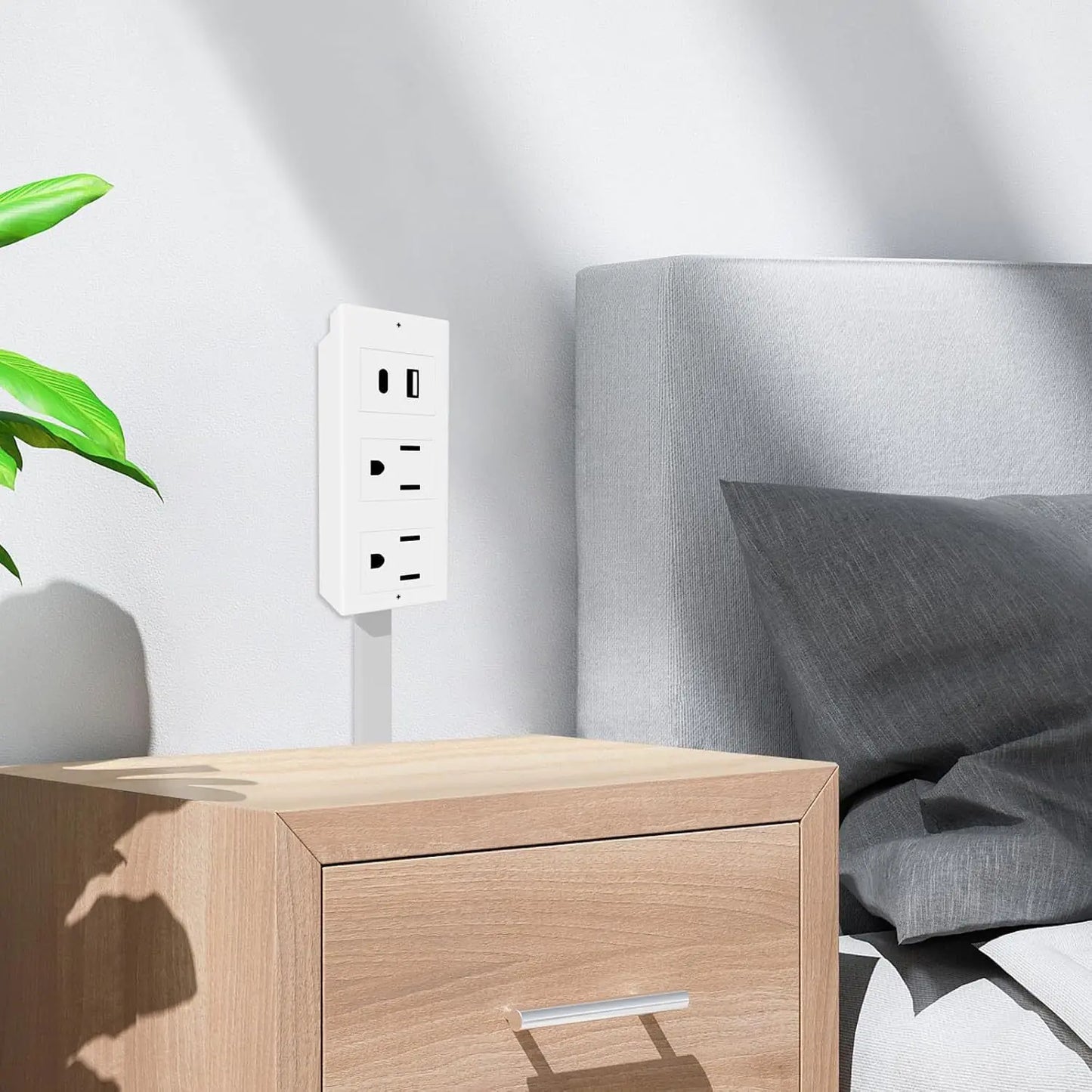 Power Socket Sofa and Bedside Extender